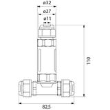 SPNT 325 złączka kablowa (3x2,5) trójnik 39.326 OPATÓWEK
