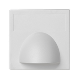 Simon Connect Pokrywa K45 bezpośrednia kątowa aluminium