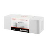 organizer do kabli - cable box L, biały CB-1/W ORNO