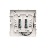 Simon Basic Łącznik hotelowy podwójny z podświetleniem LED Imax 2×10 (2) A biały BMWH2.02/11 KONTAKT