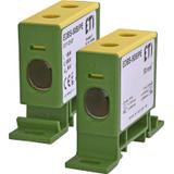 Zacisk 150A 1-torowy 16-70mm2 PE do przewodów Al/Cu żółto-zielony EDBS-50B/PE 001102421 ETI