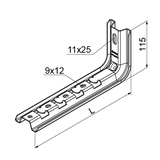 WFLS400 Wspornik fajkowy