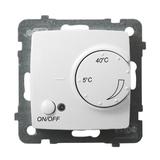 KARO Regulator temperatury z czujnikiem napowietrznym kolor biały RTP-1SN/m/00 OSPEL
