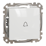 Sedna Design & Elements, przycisk dzwonek, biały