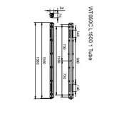 Oprawa hermetyczna Ledinaire WT050C 1 IP65 9,11402E+11 PHILIPS