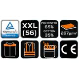 Kamizelka robocza, rozmiar XXL/58