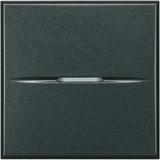 AXOLUTE - Łącznik jednobiegunowy 10AX (zaciski automatyczne) 2 moduły AXIAL antracyt, Bticino