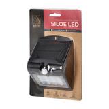 SILOE LED 1,5W lampa solarna z czujnikiem ruchu 120st 190lm IP65 4000K 1200mAh podwójne źródło AD-SL
