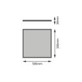 Oprawa PANEL 4IN1 600 32W 865 WT