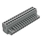 kątowy wtyk sprężynowy raster 5 mm 16-torowy /25szt./ WAGO