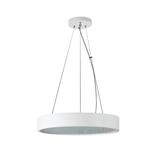 JASMIN C 470-W/M Plafoniera drewniana wisząca JASMIN C 470-W/M okrągła 47cm kolor biały mat 3XE27 KA