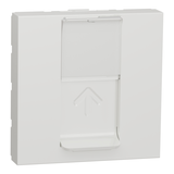Nowa Unica, Gniazdo 1xRJ45 kat.5e UTP., białe