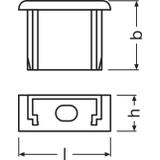 Akcesoria do profili LS AY-PF02/EC/H