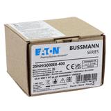 25NHG000BI-400 Wkładka NH 25A 400V GG/GL Rozmiar 000 25NHG000BI-400 EATON