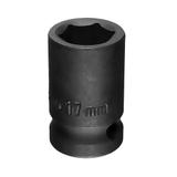 Nasadka udarowa 1/2", 17 x 38mm, Cr-Mo