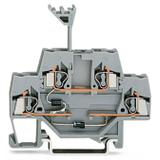 Złączka diodowa 2‑piętrowa 2,5mm2 szara 280‑941/281‑491 /50szt./ WAGO