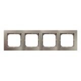 AS Ramka poczwórna - kolor satyna light