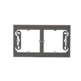 Simon 54 Premium Puszka natynkowa 2-krotna do ramek PREMIUM. Głębokość 35mm antracyt