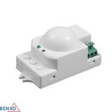 CZUJNIK MIKROFALOWY 800W 360* IP20 PROSTOKĄTNY BIAŁY mini