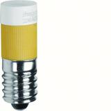 Żarówka LED E10 żółty Berker 167802 WDA2727Y HAGER