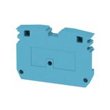 ZAP ZDUB BL Płytka końcowa (styki), 33 mm x 5 mm, niebieski /50szt./ 1704760000 WEIDMÜLLER