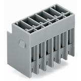 X-COM wtyk 2-biegunowy szary raster 5 mm