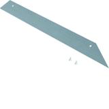 tehalit.AK Końcówka 2-str skos pokrywy 250X40mm stal AKE2500402 HAGER