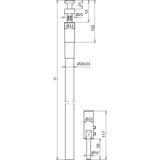 DEHNconductor, przewód o izolacji HVI 20 mm, do układania w rurze wsporczej, długość 6m, czarny