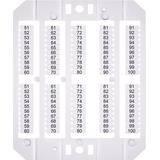 Oznacznik 51-100 (500 szt.) ESP-SHZ/1/51_100 003903198 ETI