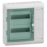 Rozdzielnica natynkowa 2x12 Mureva (dawna Kaedra) IP65 z kasetą sMRV-2-12-NT-T kaseta z 3 otworami 13439 Schneider