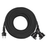 Przedłużacz 2 gniazda 20m 3× 1,5mm guma P0603 EMOS