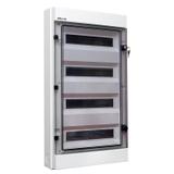 Rozdzielnica hermetyczna natynkowa 4x18 IP65 500VAC/1000VDC RH-72/4Z z zamkiem 36.174 OPATÓWEK
