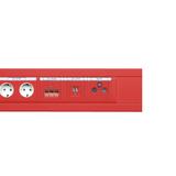 tehalit.WA Maskownica 120mm 1-krotna 55x55mm pole opisowe PC-ABS bezhalog biały GR1202A9016 HAGER
