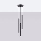 Lampa wisząca ARCHE 3P czarna