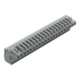 MCS-MIDI Classic gniazdo kątowe 21-bieg. szare raster 5 mm /10szt./ WAGO