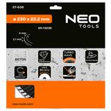 Tarcza diamentowa 230 x 22.2 mm, turbo wave