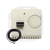 Simon BASIC WMUR-011xxx-9011 Regulator temperatury z czujnikiem zewnętrznym, 16A, 230V~. Montaż gnia BMRT10ZS.02/12 KONTAKT