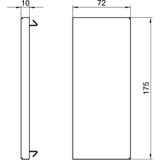 GS-E70170RW, Końcówka 70X170 CZ.B.