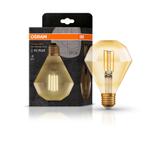 Lampa LED Vintage 1906 CL DIAMOND Filament szkło przezroczyste GOLD 40 non-dim 4,5W 825 E27