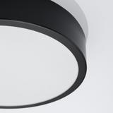 Plafon ONYX 30 czarny LED 3000K