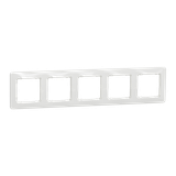 Sedna Design, ramka 5-krotna, biała