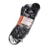 Przedłużacz 5-krotny 2P+Z (Schuko), 3m H05VV-F 3x1,5mm2, Imax=16A, płaska wtyczka, czarny ES-6(GS)/B/3 ORNO