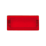 Merten, akcesoria, symbol klawisza neutralny, czerwony