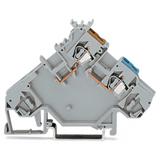 Złączka 0,08-2,5mm2 szary 20A DIN 35mm /10szt./ 280-564 WAGO