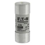 C22G4S Wkładka cylindryczna z wybijakiem 22x58 4A GG 690V AC C22G4S EATON