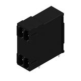 SCD 3.81/04/90G 3.2SN BK BX Wtyki PCB (złącza płyty), 3.81 mm, Liczba biegunów: 4, kąt odejścia: 90° /50szt./ 1973100000 WEIDMÜLLER