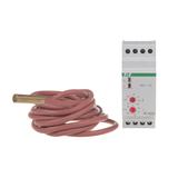 Regulator temperatury - zakres temperatur 60-95stC montaz na szynie DIN styk: 1Z/R 230V AC RT-823 F&F