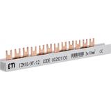 Szyna łączeniowa widełkowa 3P 63A 10mm2 (12mod.) IZM10/3F/12 002921130 ETI