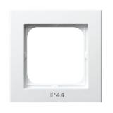 SONATA Ramka pojedyncza do łączników IP-44 - kolor biały mat