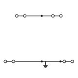 dwupiętrowa złączka 4-przewodowa